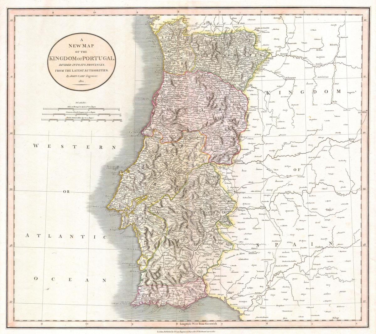 葡萄牙历史地图