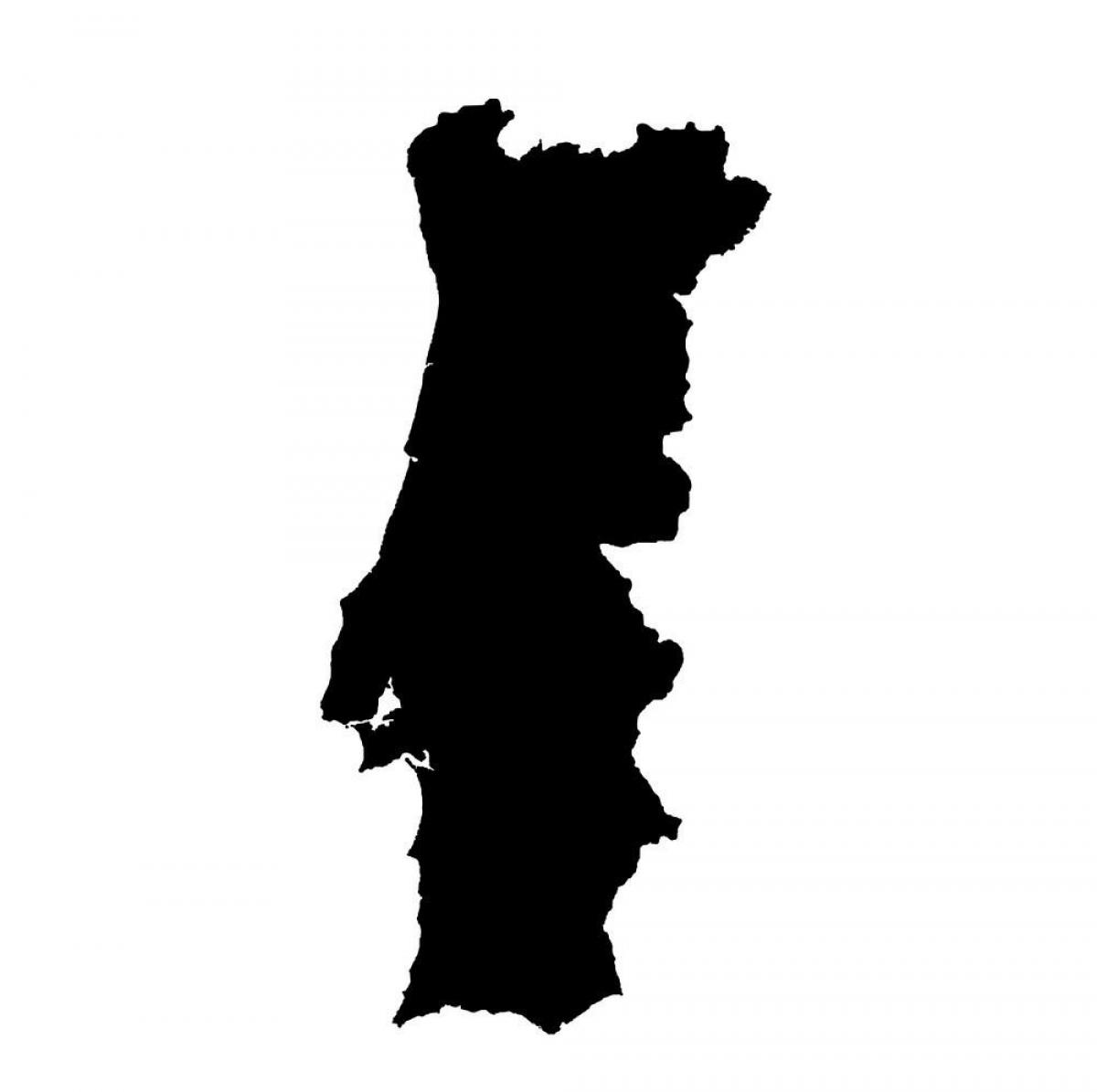 葡萄牙矢量地图