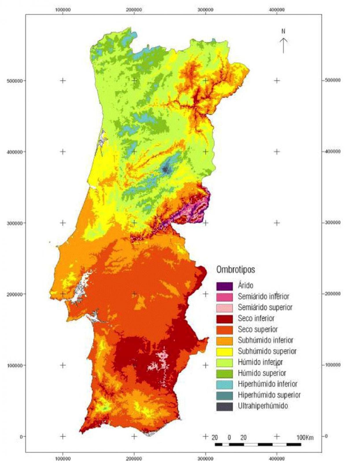 葡萄牙气温图